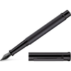 Otto Hutt Design 4 Fountain Pen - Black Matte Guilloche - Steel Nib-Pen Boutique Ltd
