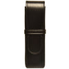 Aston Leather Black Box Style Double Pen Case-Pen Boutique Ltd