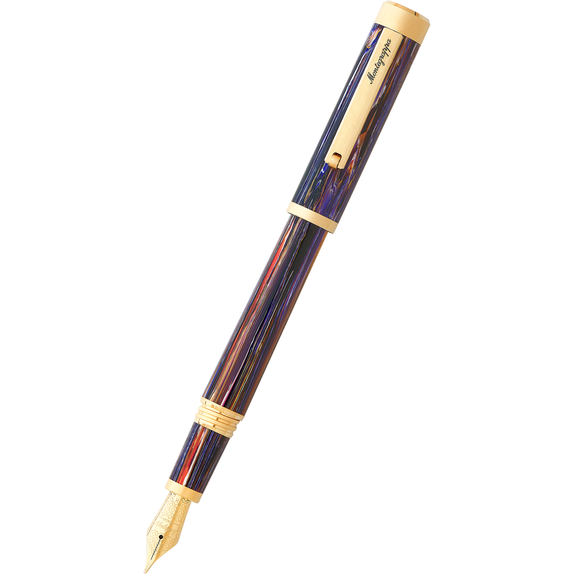 Montegrappa ZERO Cityscape Fountain Pen - Meteor Shower-Pen Boutique Ltd