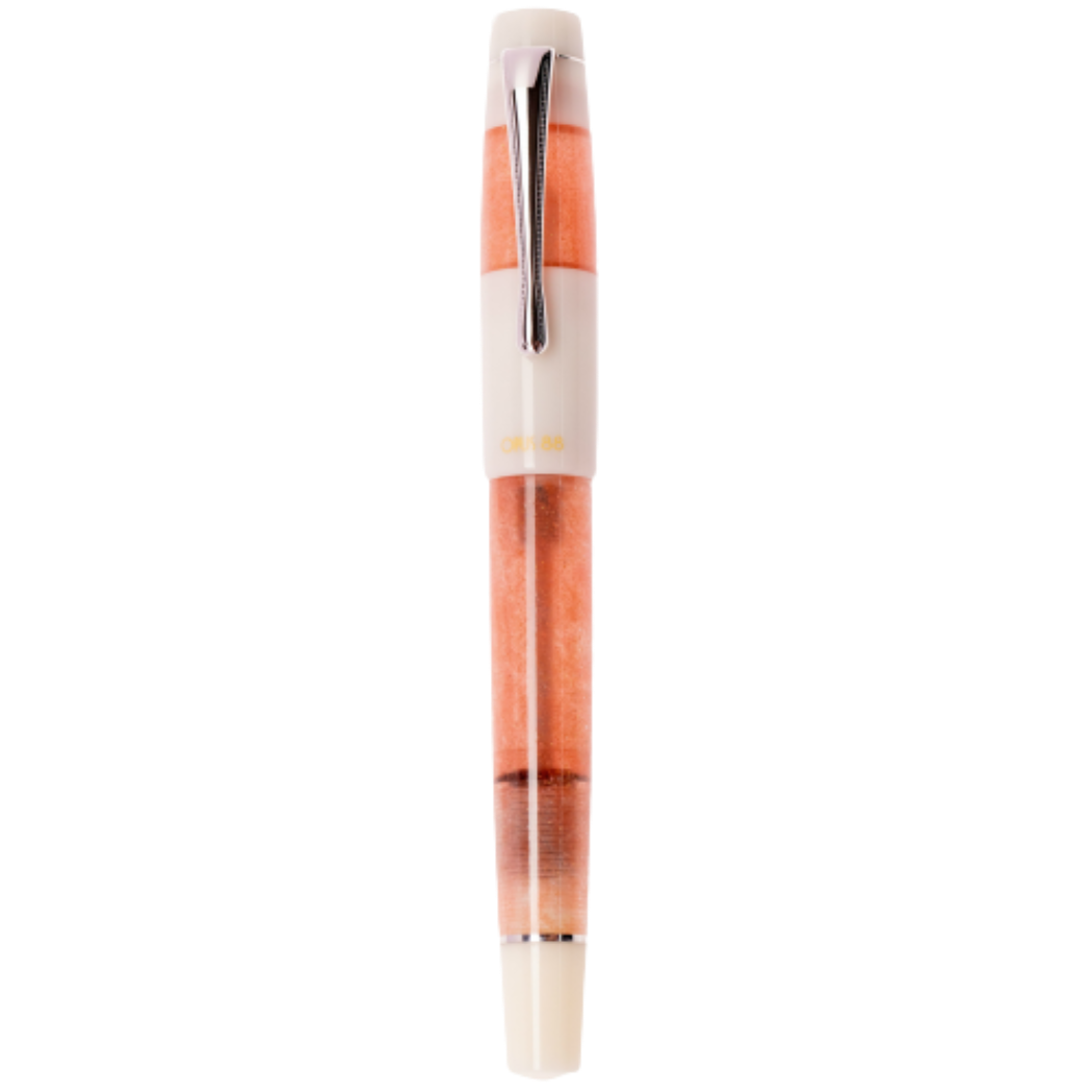 Opus 88 Koloro Fountain Pen - White Pink-Pen Boutique Ltd