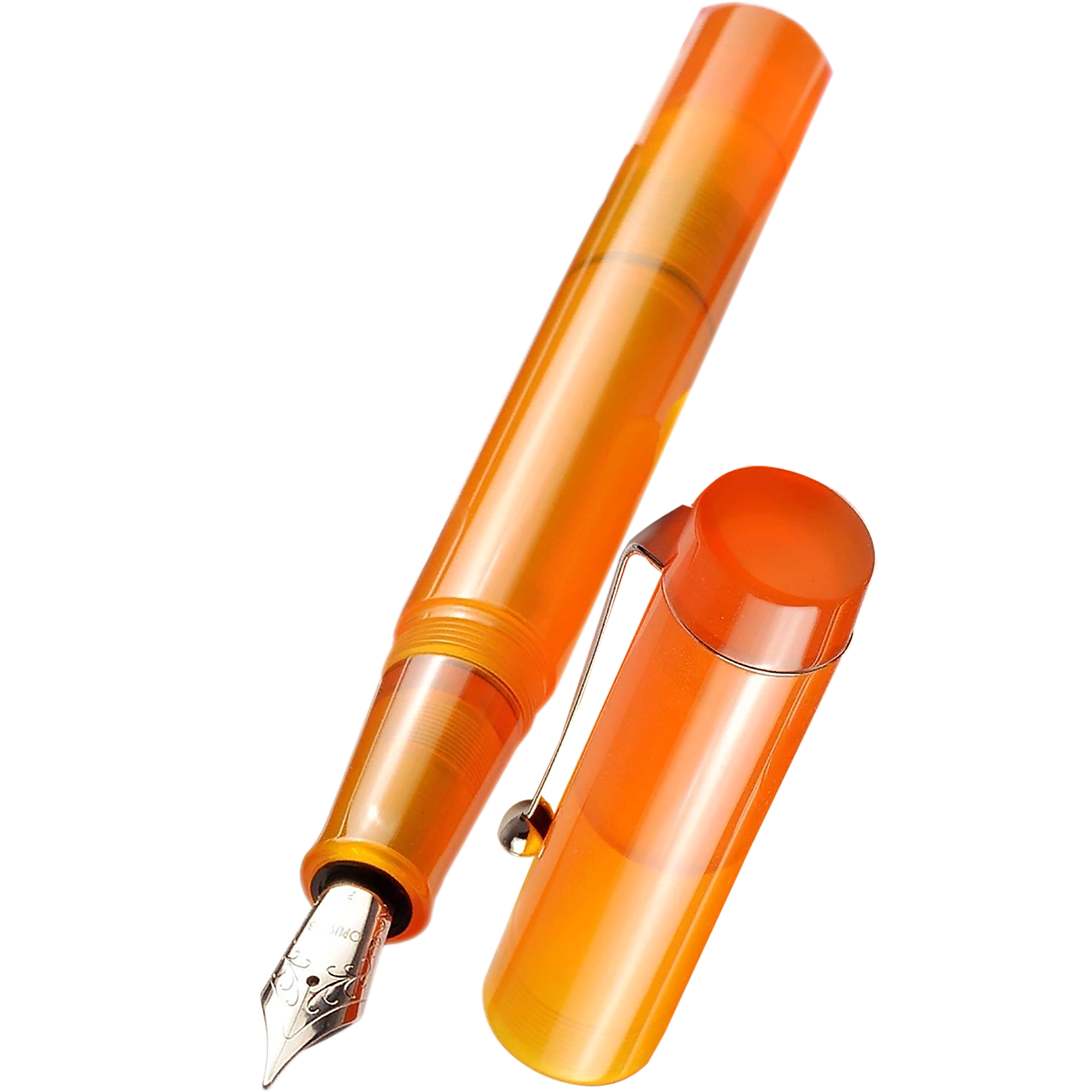 Opus 88 Demo Fountain Pen - Orange-Pen Boutique Ltd