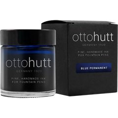 Otto Hutt 100 Years Ink Bottle - Permanent Blue - 30 ml-Pen Boutique Ltd