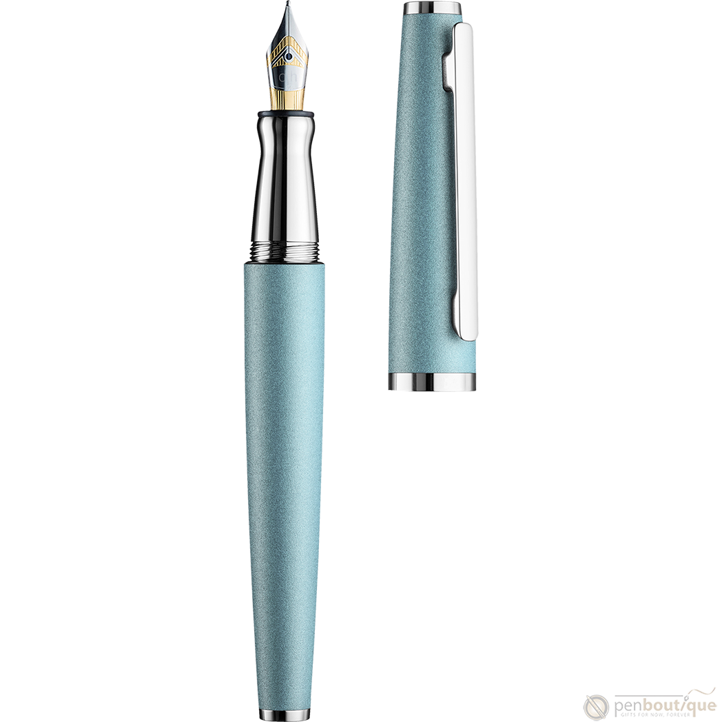 Otto Hutt Design 06 Fountain Pen - Arctic Blue-Pen Boutique Ltd