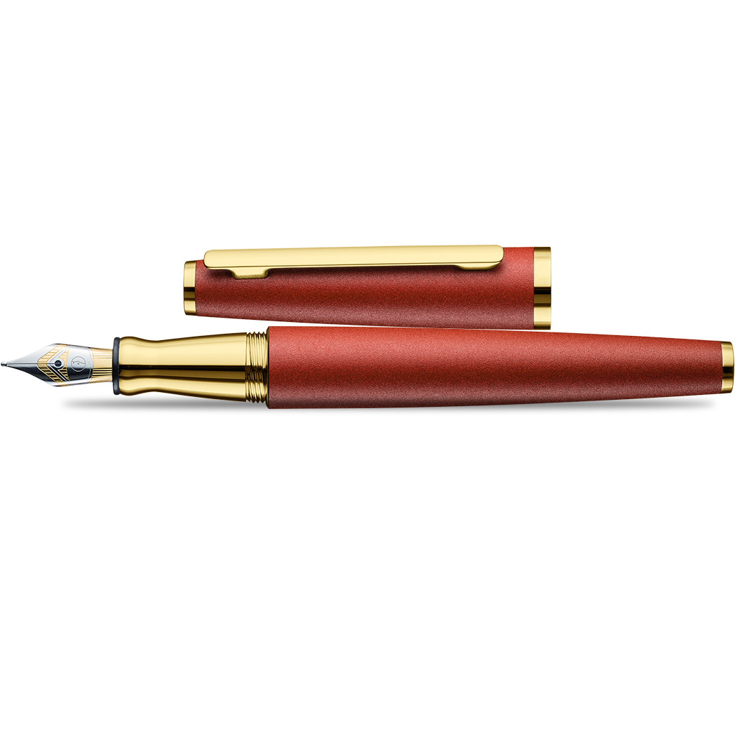 Otto Hutt Design 06 Fountain Pen - Ruby Red-Pen Boutique Ltd