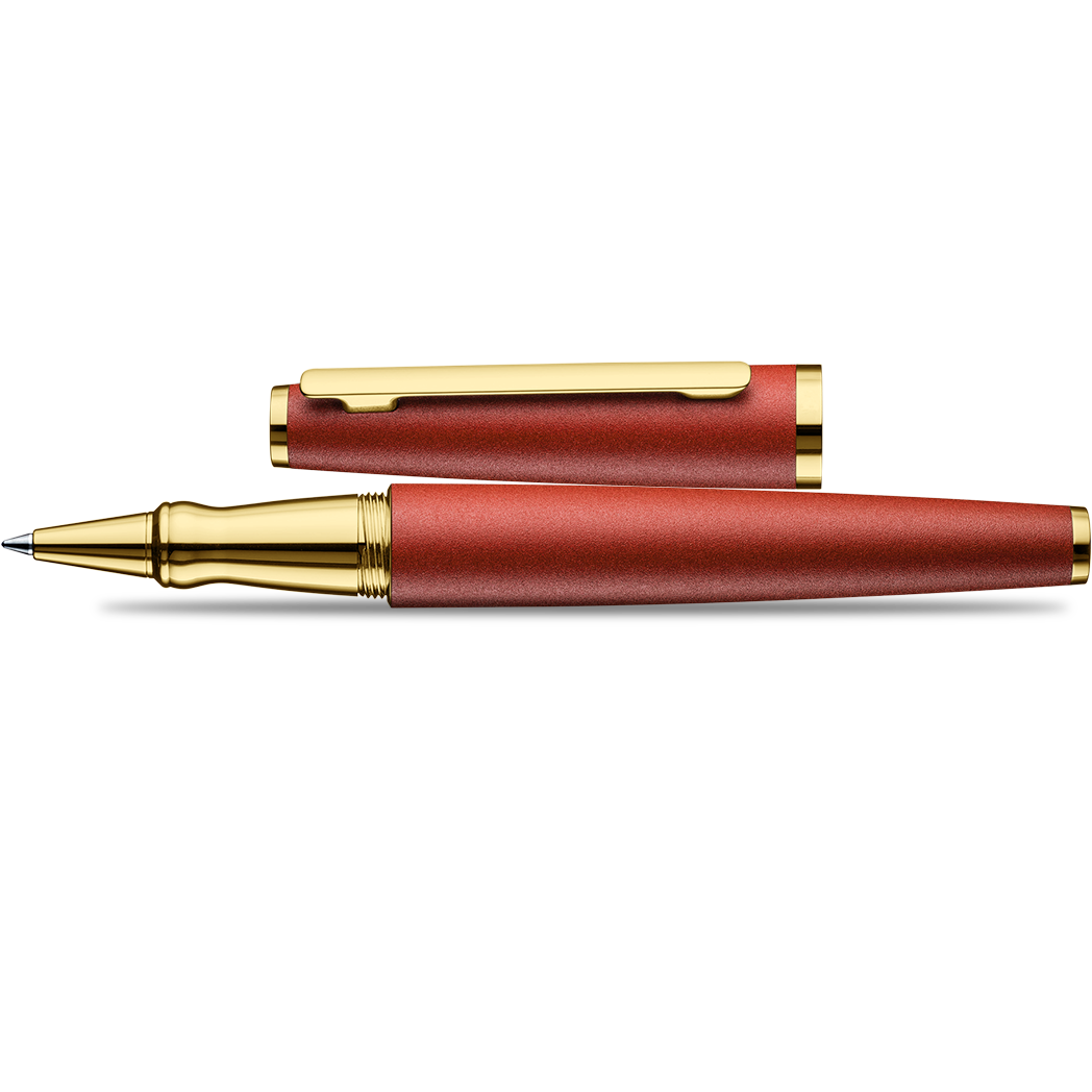 Otto Hutt Design 06 Rollerball Pen - Ruby Red-Pen Boutique Ltd