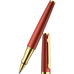 Otto Hutt Design 06 Rollerball Pen - Ruby Red-Pen Boutique Ltd