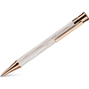Otto Hutt Design 4 Ballpoint Pen - White Wave - Rose Gold Trim-Pen Boutique Ltd
