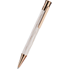 Otto Hutt Design 4 Ballpoint Pen - White Wave - Rose Gold Trim-Pen Boutique Ltd
