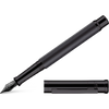 Otto Hutt Design 4 Fountain Pen - Black Matte Guilloche - 18K Gold Nib-Pen Boutique Ltd