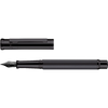 Otto Hutt Design 4 Fountain Pen - Black Matte Guilloche - 18K Gold Nib-Pen Boutique Ltd
