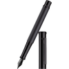 Otto Hutt Design 4 Fountain Pen - Black Matte Guilloche - 18K Gold Nib-Pen Boutique Ltd
