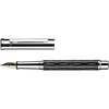 Otto Hutt Design 4 Fountain Pen - Black Wave - Steel Nib-Pen Boutique Ltd