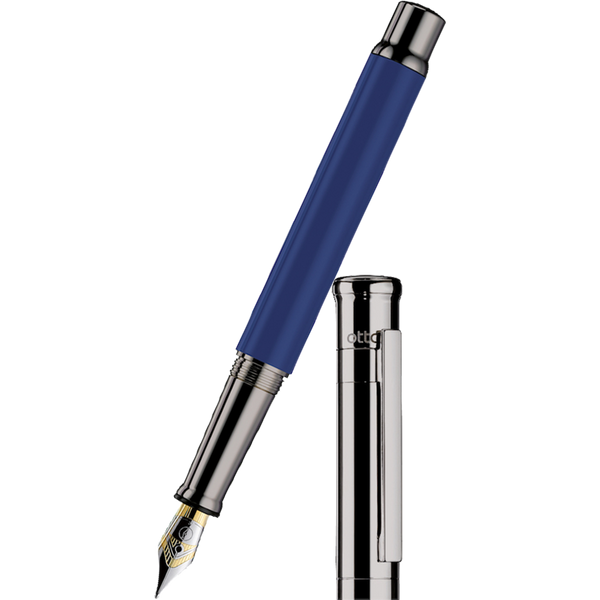 Otto Hutt Design 4 Fountain Pen - Cornflower - Steel Nib-Pen Boutique Ltd