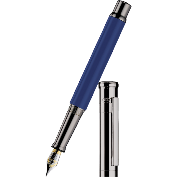 Otto Hutt Design 4 Fountain Pen - Cornflower - 18K Gold Nib-Pen Boutique Ltd