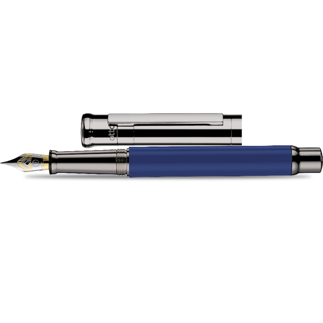 Otto Hutt Design 4 Fountain Pen - Cornflower - 18K Gold Nib-Pen Boutique Ltd