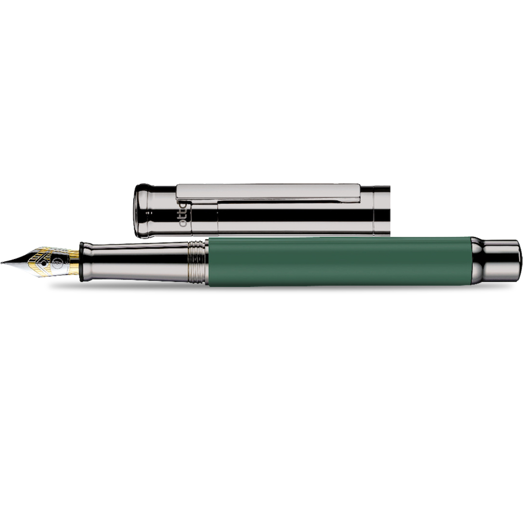Otto Hutt Design 4 Fountain Pen - Sage - Steel Nib-Pen Boutique Ltd
