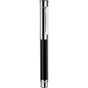 Otto Hutt Design 4 Rollerball Pen - Black - Platinum Trim-Pen Boutique Ltd