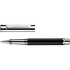 Otto Hutt Design 4 Rollerball Pen - Black - Platinum Trim-Pen Boutique Ltd