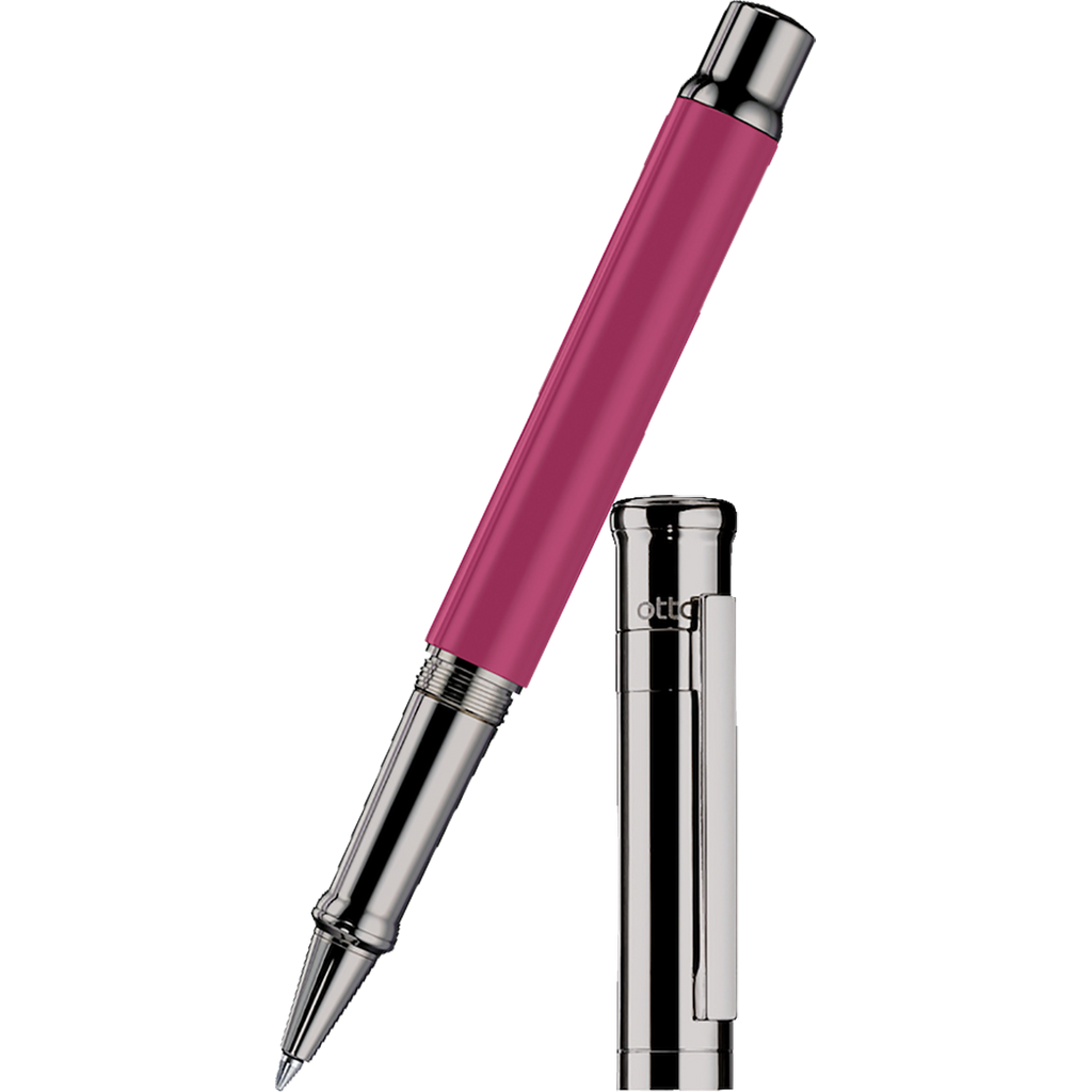 Otto Hutt Design 4 Rollerball Pen - Carmine-Pen Boutique Ltd