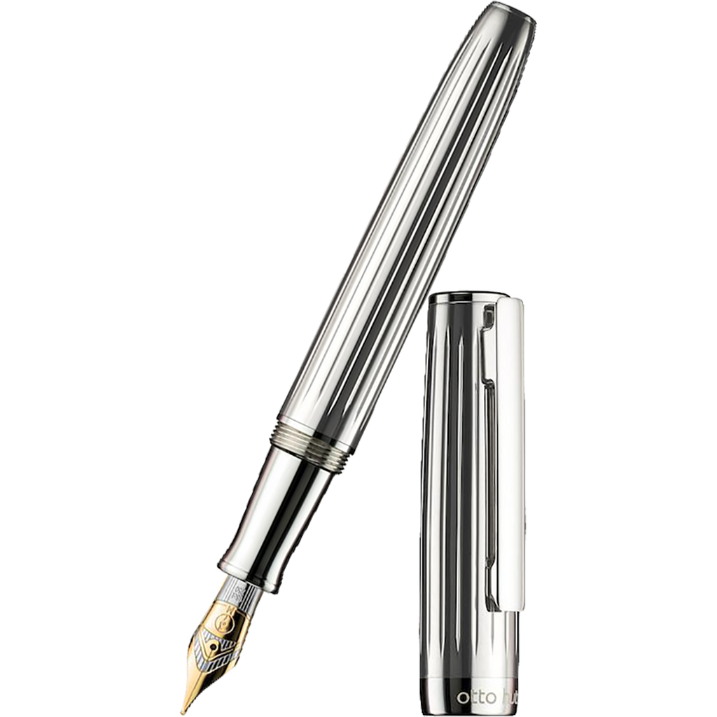 Otto Hutt Design 7 Sterling Silver Fountain Pen-Pen Boutique Ltd