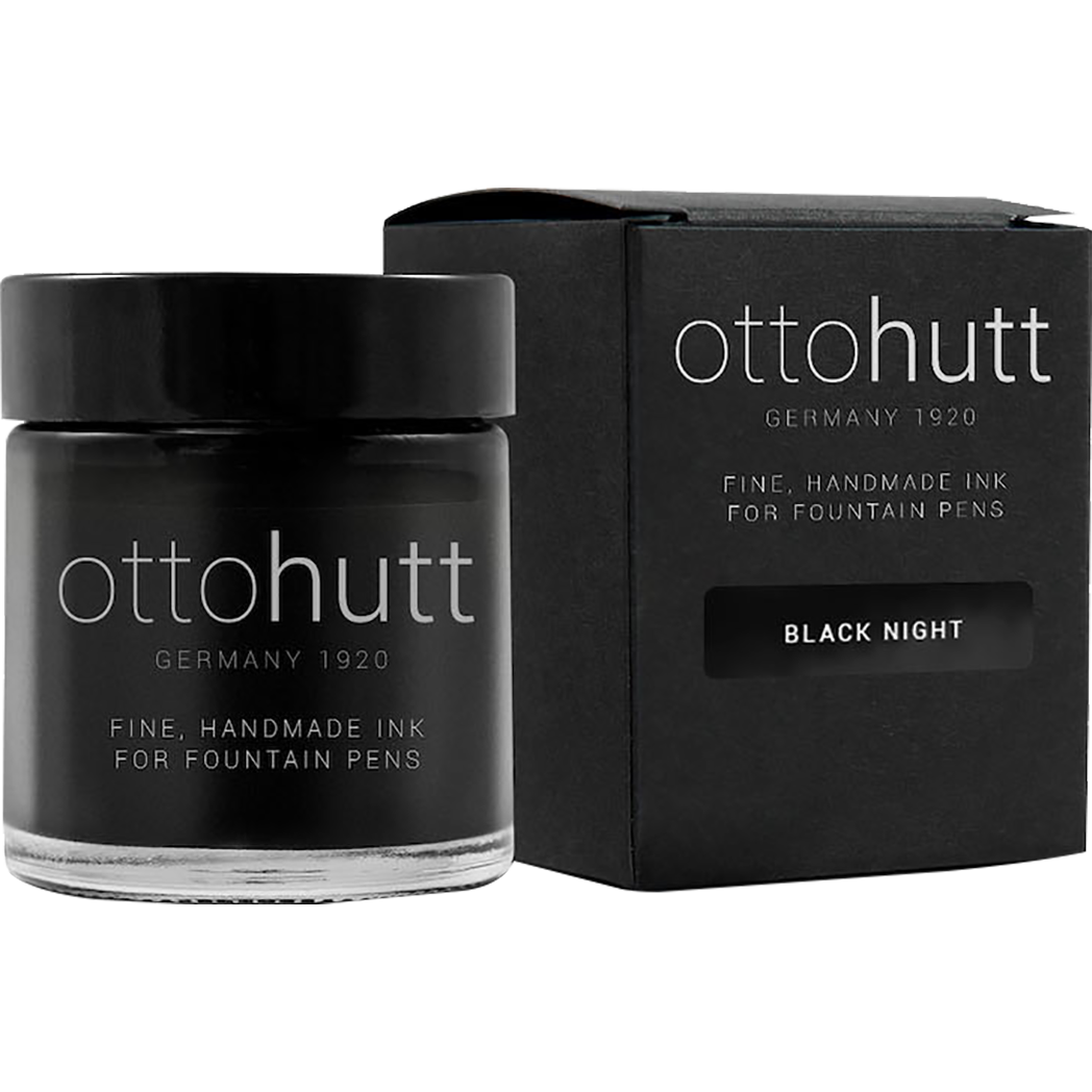 Otto Hutt Ink Bottle - Black - 30 ml - Pen Boutique Ltd