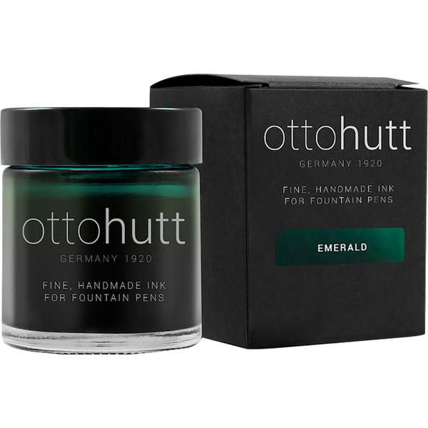Otto Hutt Ink Bottle - Emerald - 30 ml-Pen Boutique Ltd
