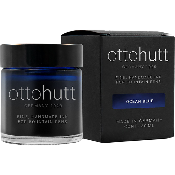 Otto Hutt Ink Bottle - Ocean Blue - 30 ml-Pen Boutique Ltd