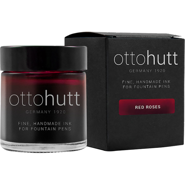 Otto Hutt Ink Bottle - Red Roses - 30 ml-Pen Boutique Ltd
