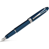 Aurora Ipsilon Deluxe Fountain Pen - Blue - Chrome Trim-Pen Boutique Ltd