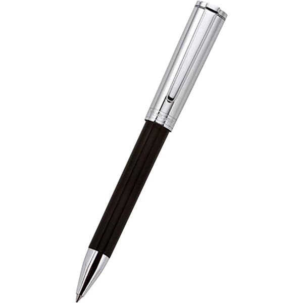Aurora TU Ballpoint Pen - Black - Chrome Trim-Pen Boutique Ltd