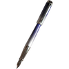 S T Dupont Line D Fountain Pen - Starburst Blue - Palladium Trim (USA Exclusive Edition)-Pen Boutique Ltd