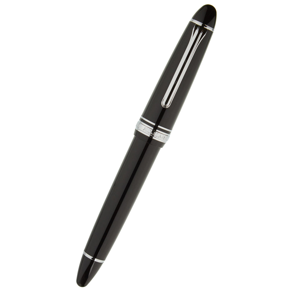 (Outlet) Sailor 1911L Black/Silver Fountain Pen - Pen Boutique Ltd