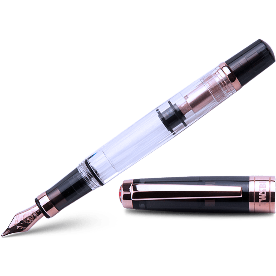 TWSBI Fountain Pen - Diamond 580 - Smoke Rose Gold II (Special Edition) - Pen Boutique Ltd