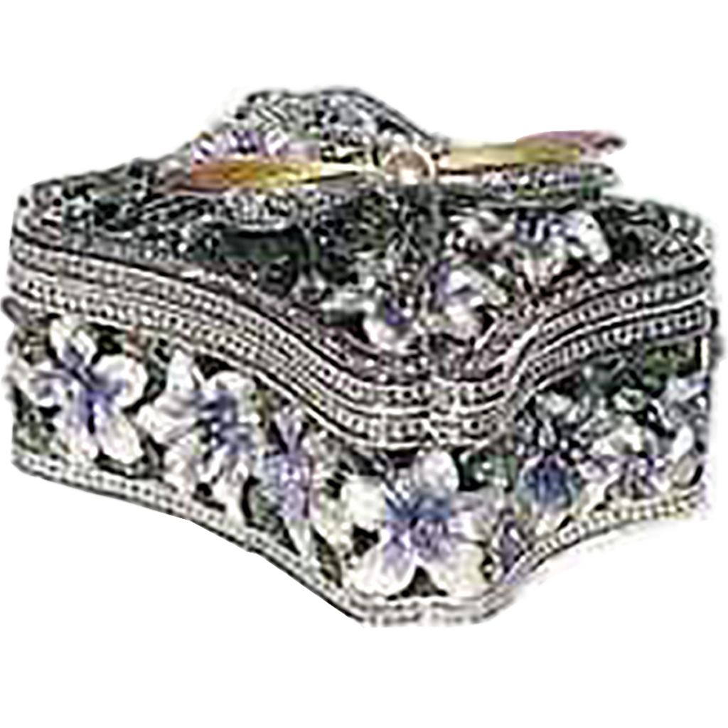 PBL Jewel Box with Bufferflies Made with Swarovski Crystals Gift Box-Pen Boutique Ltd
