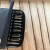 Pen Boutique Yak Leather 10 Pen Holder - Black-Pen Boutique Ltd