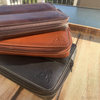 Pen Boutique Yak Leather 10 Pen Holder - Brown-Pen Boutique Ltd