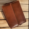 Pen Boutique Yak Leather 10 Pen Holder - Tan-Pen Boutique Ltd