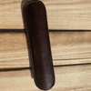 Pen Boutique Yak Leather Single Pen Sleeve - Brown-Pen Boutique Ltd