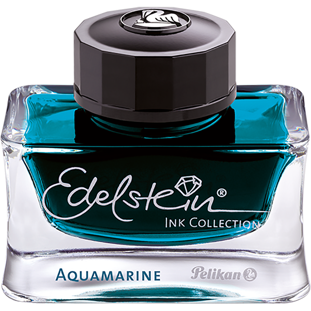 Pelikan Edelstein Ink Bottle - Aquamarine (Ink of the Year 2016) - 50ml-Pen Boutique Ltd