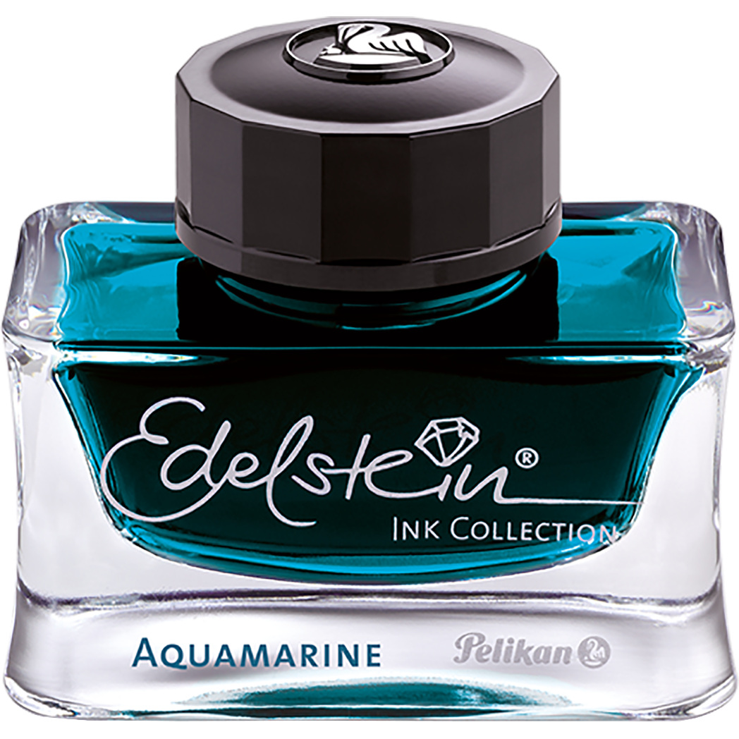 Pelikan Edelstein Ink Bottle - Aquamarine (Ink of the Year 2016) - 50ml-Pen Boutique Ltd