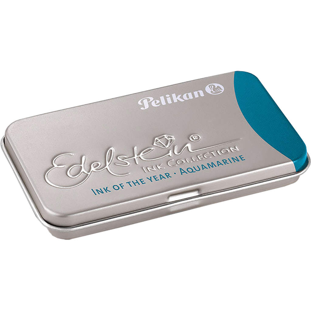 Pelikan Edelstein Ink Cartridge - Aquamarine (Ink of the Year 2016)-Pen Boutique Ltd