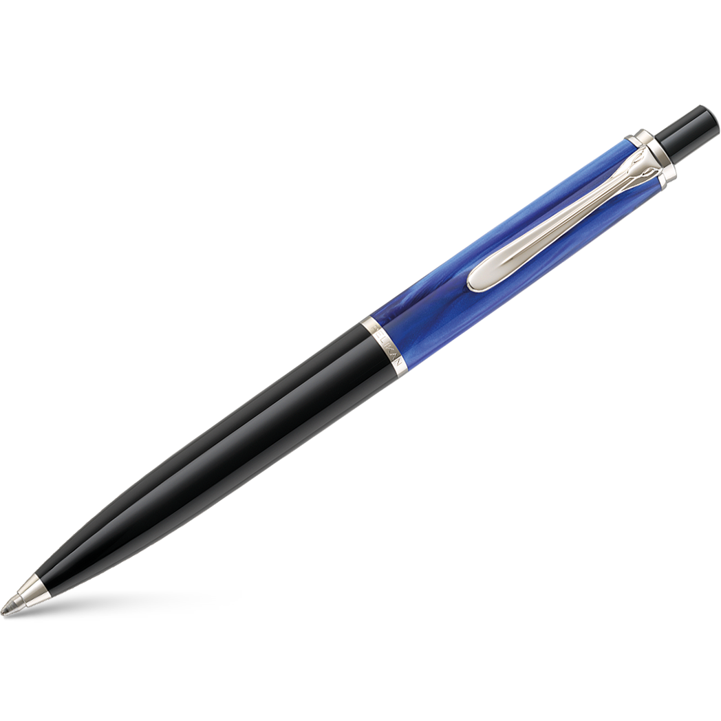 Pelikan Tradition Ballpoint Pen - K205 Blue Marbled-Pen Boutique Ltd