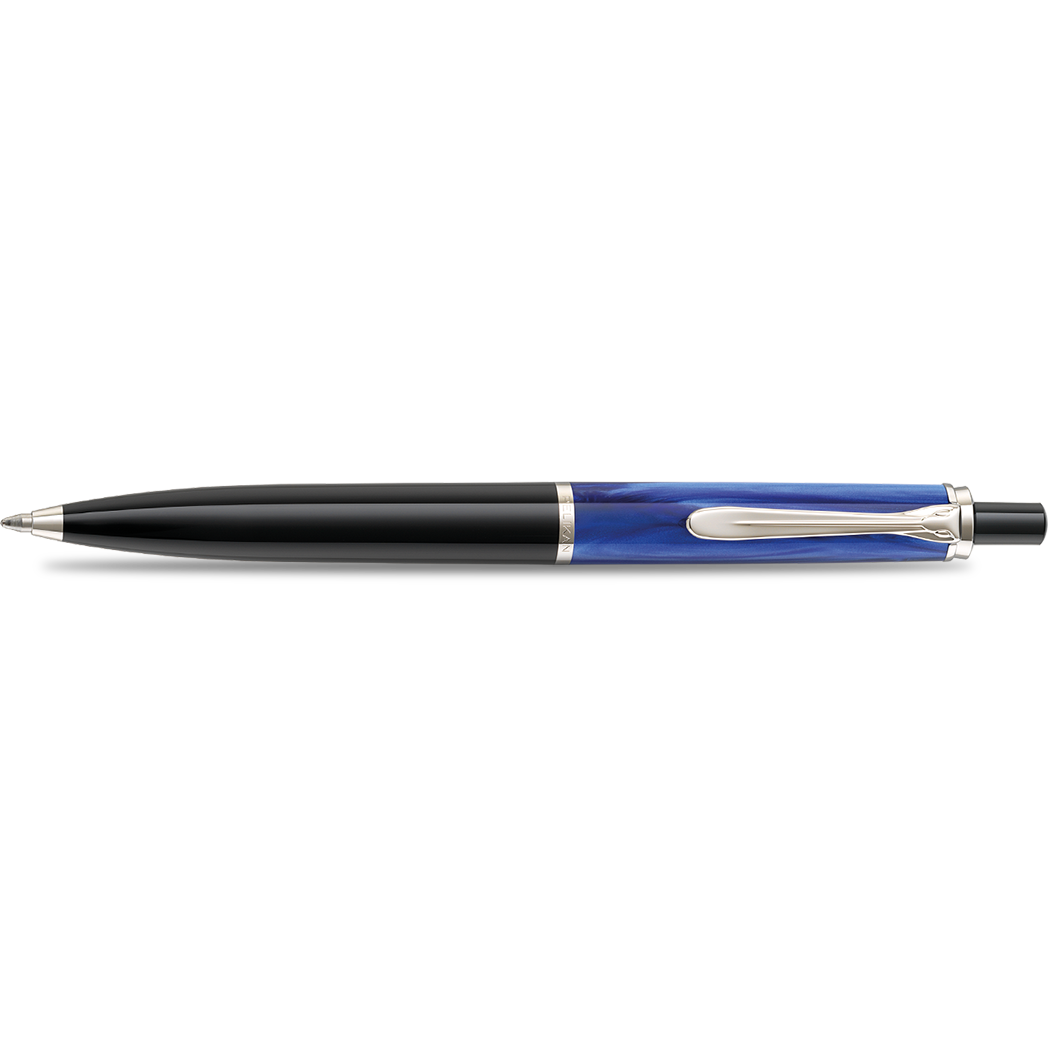 Pelikan Tradition Ballpoint Pen - K205 Blue Marbled-Pen Boutique Ltd