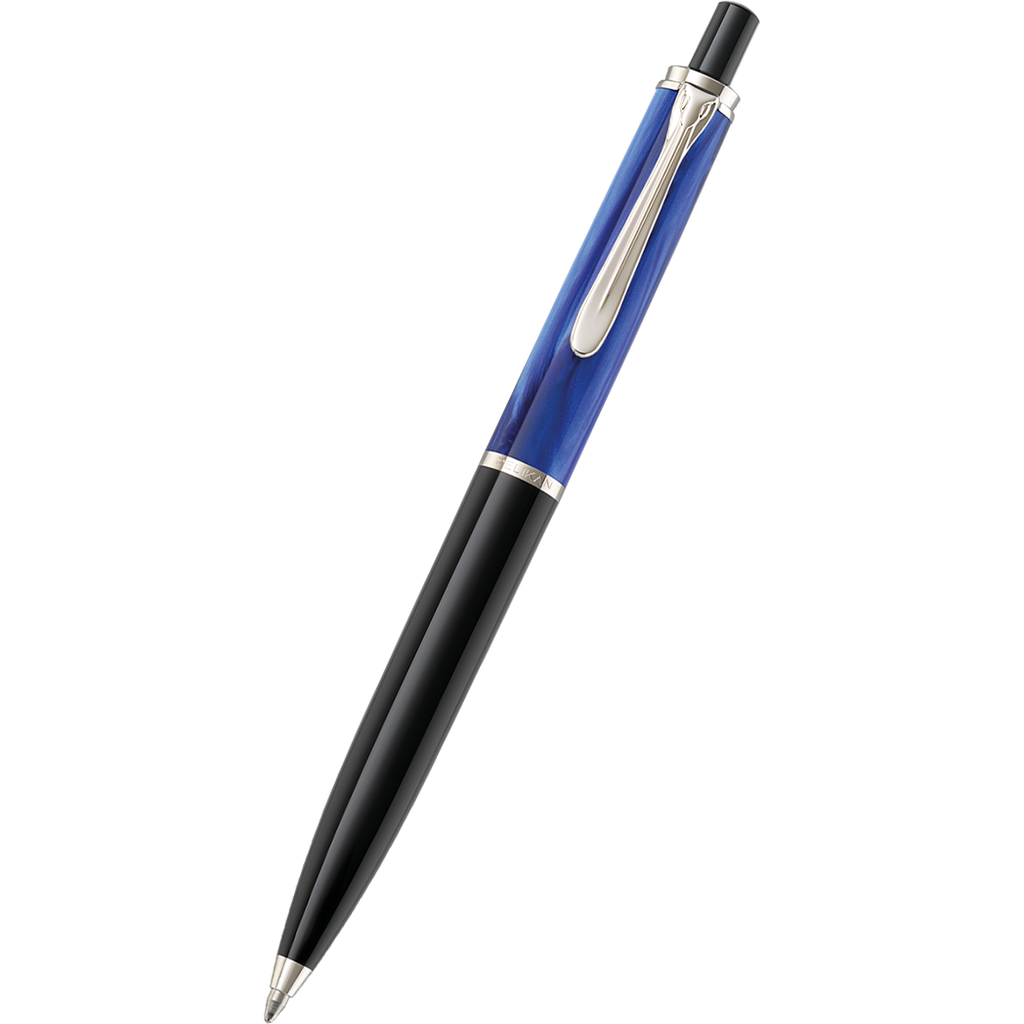 Pelikan Tradition Ballpoint Pen - K205 Blue Marbled-Pen Boutique Ltd