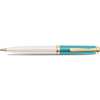 Pelikan Souveran Ballpoint Pen - K600 Turquoise White (Special Edition)-Pen Boutique Ltd
