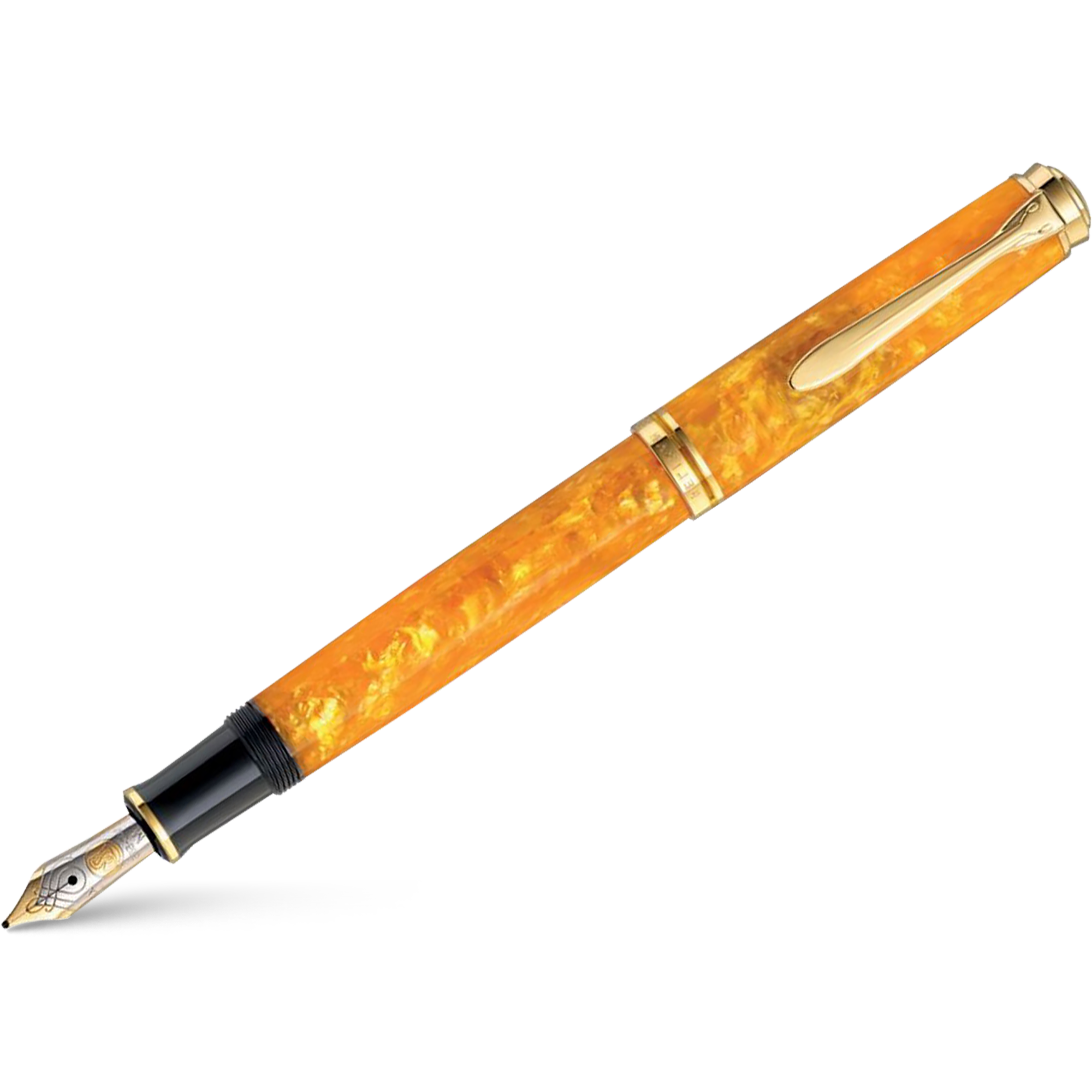 Pelikan Souveran M600 Fountain Pen - Special Edition - Vibrant Orange-Pen Boutique Ltd