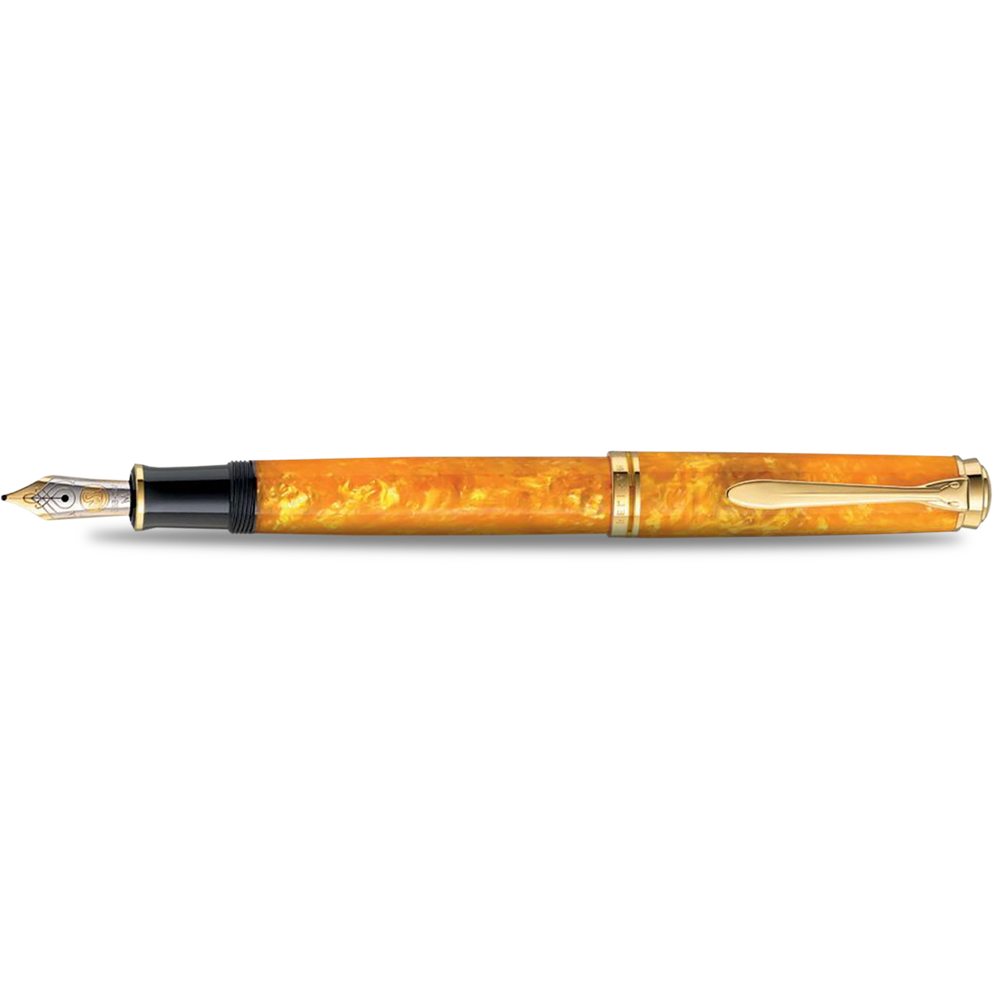 Pelikan Souveran M600 Fountain Pen - Special Edition - Vibrant Orange-Pen Boutique Ltd
