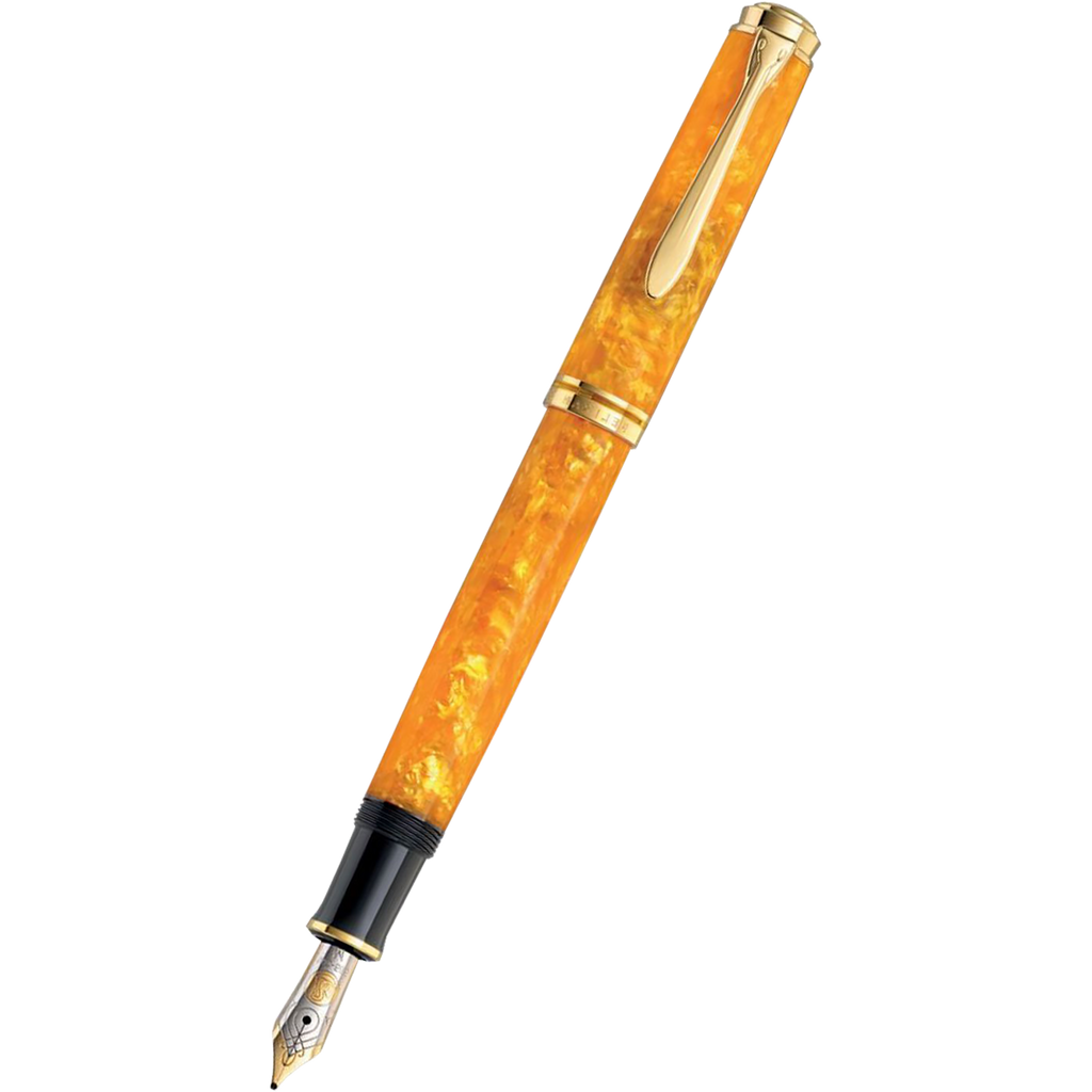 Pelikan Souveran M600 Fountain Pen - Special Edition - Vibrant Orange-Pen Boutique Ltd