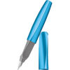 Pelikan Twist Fountain Pen - Frosted Blue - Medium (Boxed)-Pen Boutique Ltd