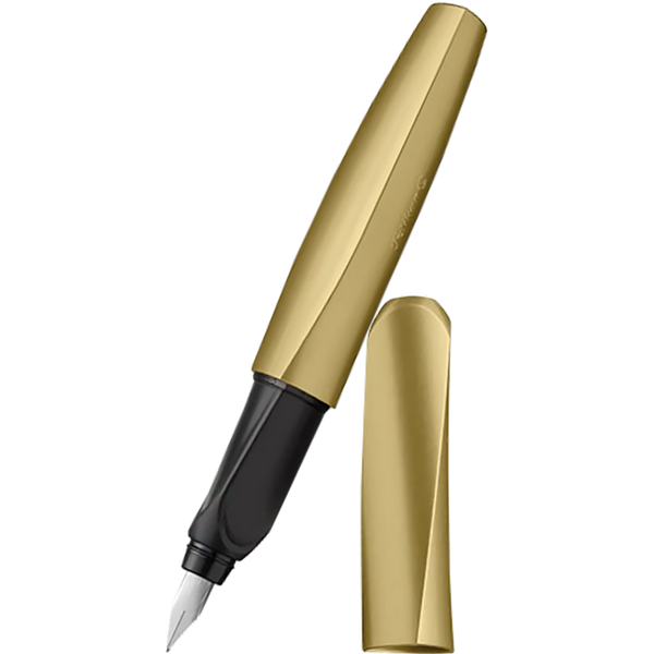 Pelikan Twist Fountain Pen - Pure Gold - Medium (Boxed)-Pen Boutique Ltd